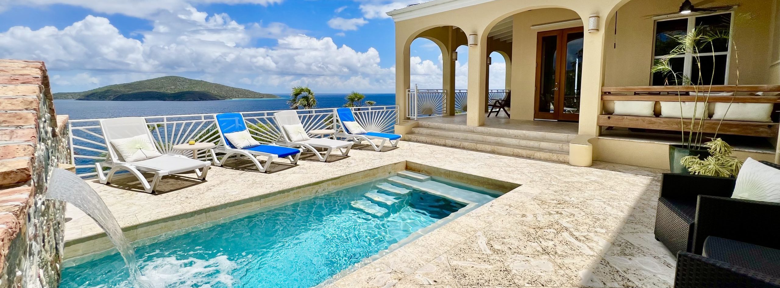 St Thomas vIlla vacation rental with pool